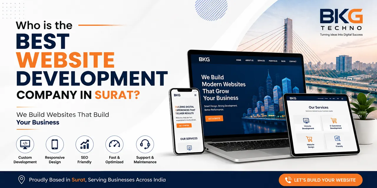 Who Is the Best Website Development Company in Surat