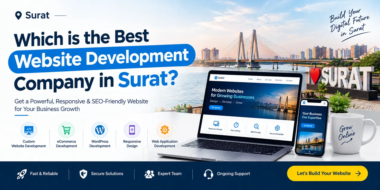 Which Is the Best Website Development Company Surat